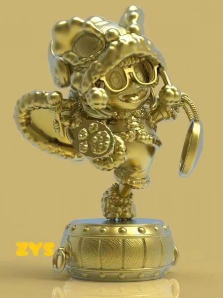 ﹝預購﹞GK   ZYS﹝七龍珠﹞舞獅阿拉蕾 銅鑼一響 黃金萬兩 