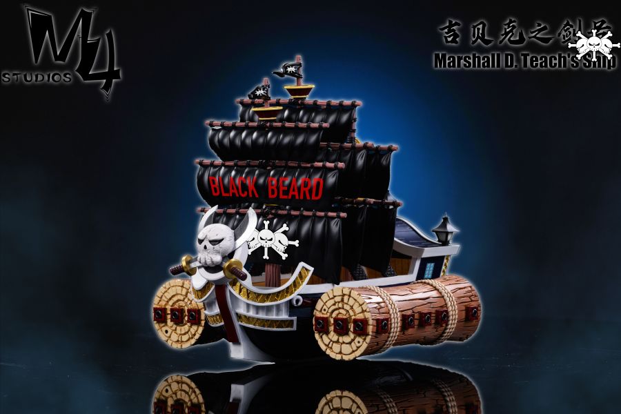 ﹝預購﹞GK M4 ﹝海賊王﹞全員船-系列第二十六彈丨黑鬍子海賊船丨‌吉貝克之劍號 