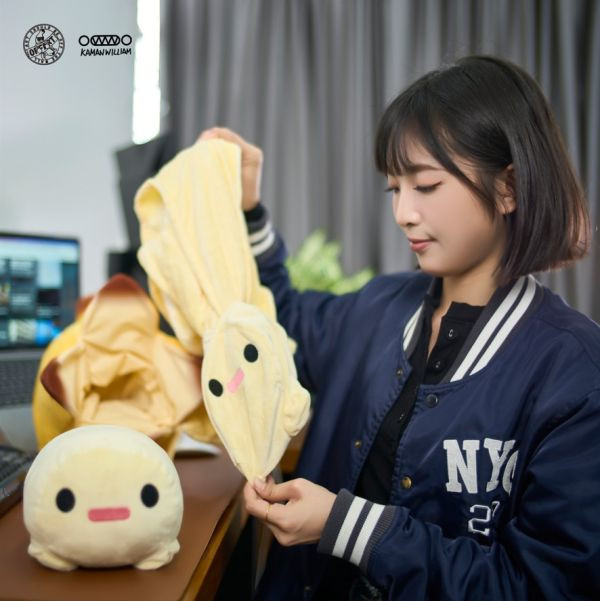 ﹝在台現貨﹞  OFF ART﹝原創﹞Bananaers Dog蕉狗枕頭+涼被組 