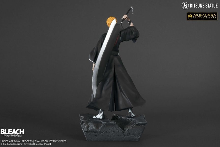 ﹝代購﹞PVC  妖狐社 Kitsune Statue ﹝死神﹞死神 BLEACH 境·界 正版授權 黑崎一護 1/8比例 