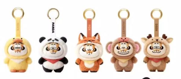 ﹝預購﹞胖虎猛虎!賣萌時-MINI搪膠毛絨系列盲盒 