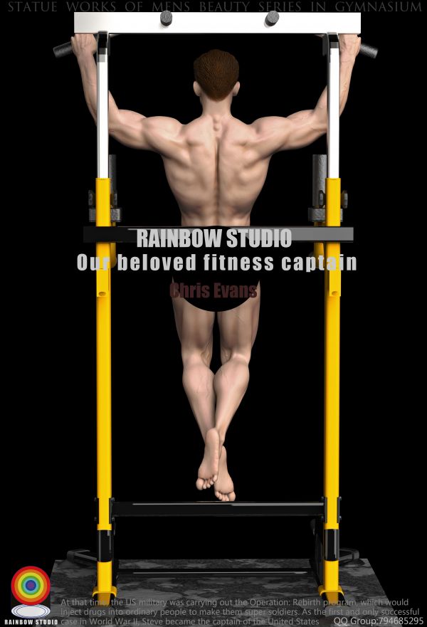 ﹝預購﹞GK  RAINBOW﹝原創﹞健美隊長 克里斯·埃文斯 