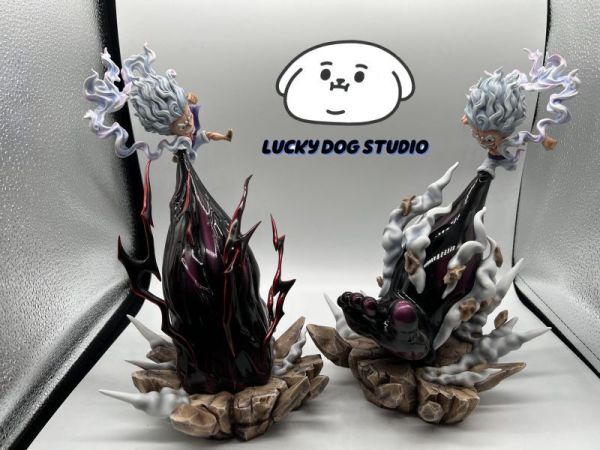 ﹝補款﹞GK  LuckyDog﹝海賊王﹞路飛（五檔）猿神槍+巨人戰斧（雙擺款特別共鳴款） 