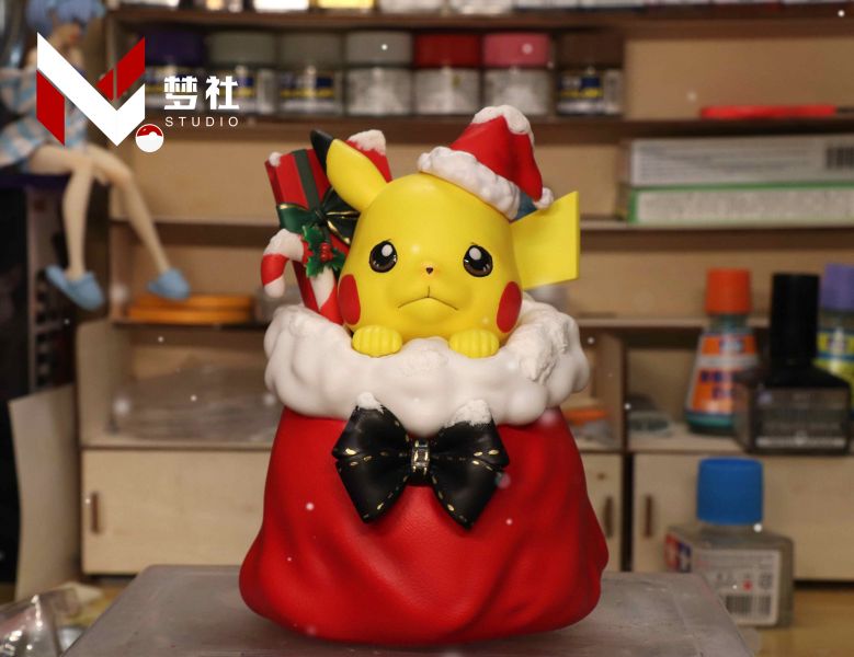 ﹝預購﹞GK  夢社﹝精靈寶可夢﹞聖誕節限定小萌物 麻袋皮卡丘  聖誕鞋傑尼龜 