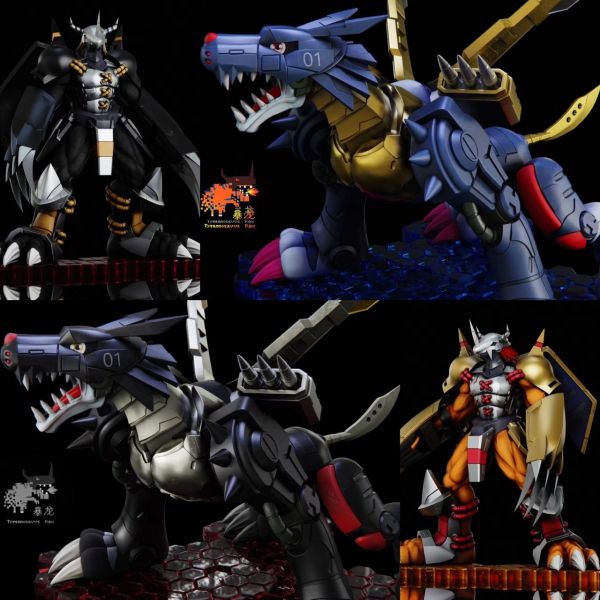 ﹝預購﹞GK   暴龍﹝數碼寶貝﹞究極體數碼獸圖鑑共鳴：001戰鬥暴龍獸   002 鋼鐵加魯魯 