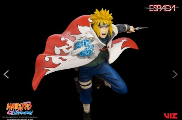﹝代購﹞GK  Espada Art﹝火影忍者﹞正版授權 壁掛系列 第三款 波風水門 VS 九尾 1/8 雕像 