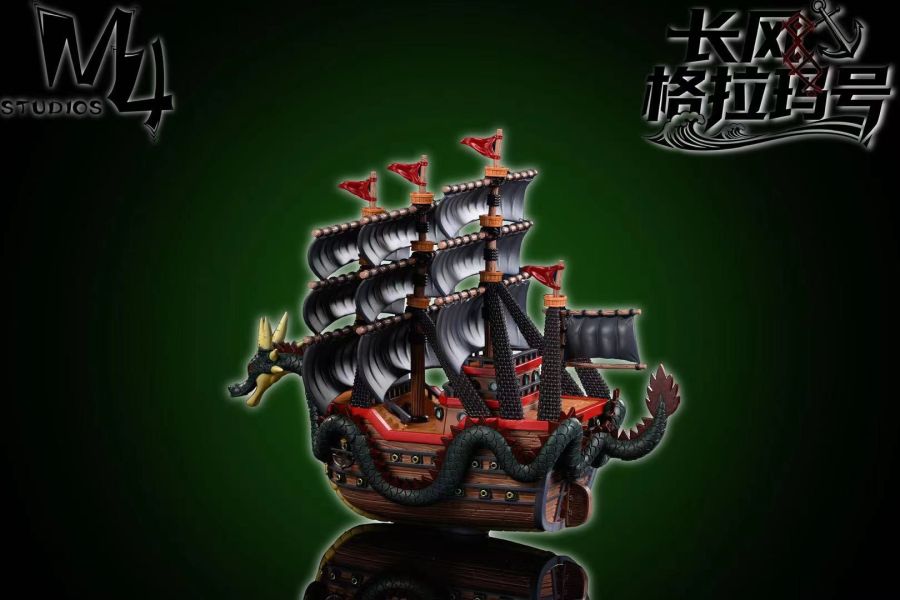 ﹝預購﹞GK M4﹝海賊王﹞全員船-系列第二十八彈丨多拉格海賊船丨‌長風.格拉瑪號 