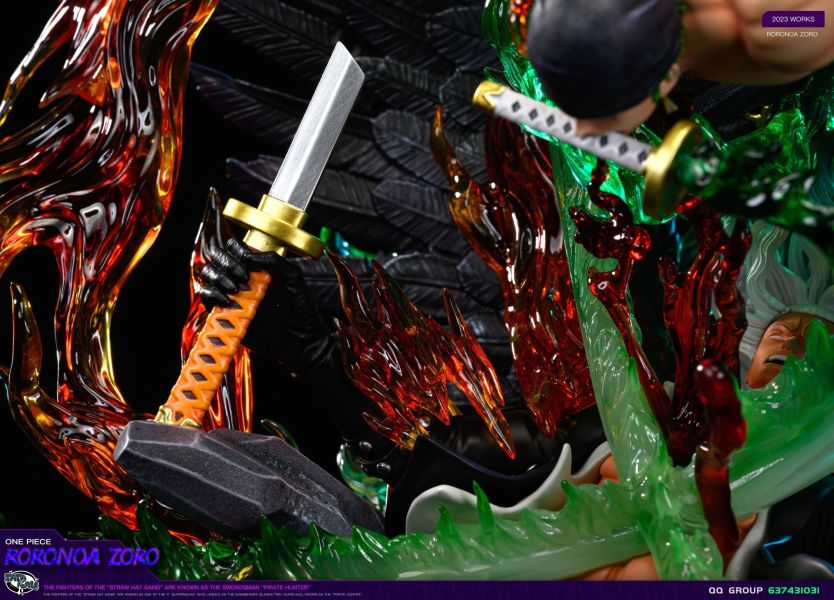 ﹝代購﹞GK  TataKau﹝海賊王﹞海賊王對戰系列第一彈  索隆VS燼 