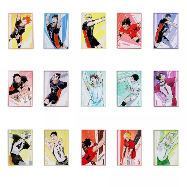 ﹝預購﹞Jump shop 排球少年數據卡 第二彈 共15種 