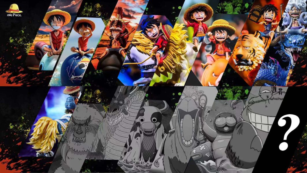 ﹝代購﹞GK 草帽﹝海賊王﹞路飛夥伴系列 第九彈三頭狼&路飛 