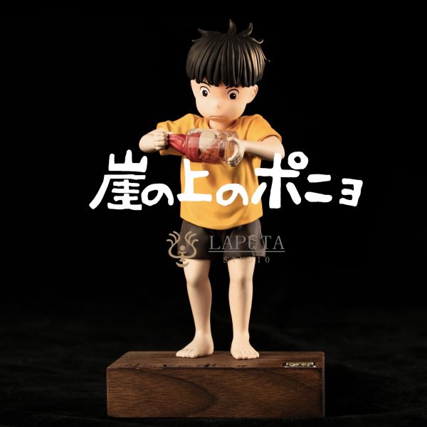 ﹝代購﹞GK  LAPUTA﹝宮崎駿﹞懸崖上的金魚姬-宗介與小波妞 
