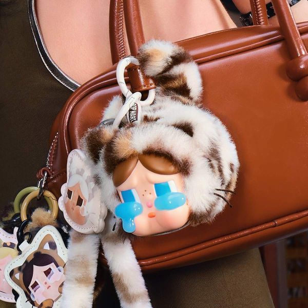﹝現貨﹞盲盒 CRYBABY 豹豹貓貓系列 搪膠毛絨掛件盲盒 