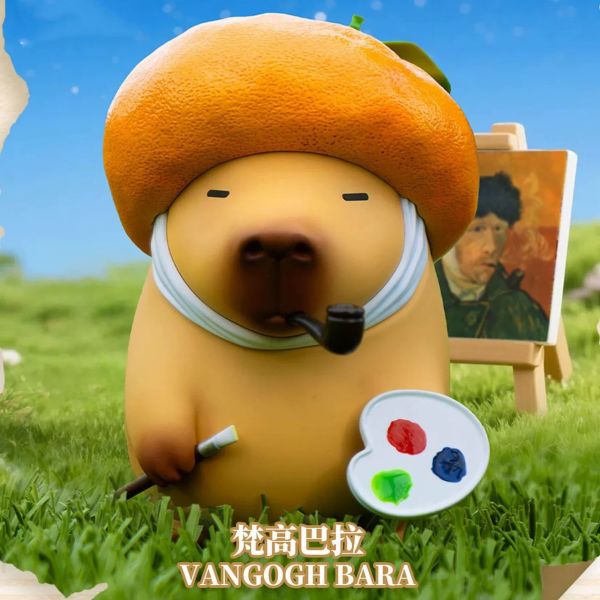 ﹝現貨﹞盲盒 LUCK MOAI 卡皮巴拉 大藝術家系列 