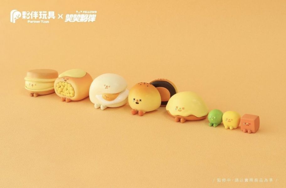 ﹝現貨﹞盲盒 夥伴玩具x哭哭夥伴 食物系列 公仔 