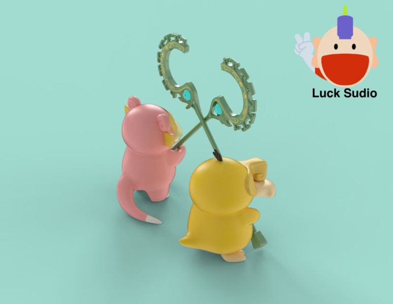 ﹝預購﹞GK Luck 百寶袋+行運工坊﹝精靈寶可夢﹞結界獸雙傻 