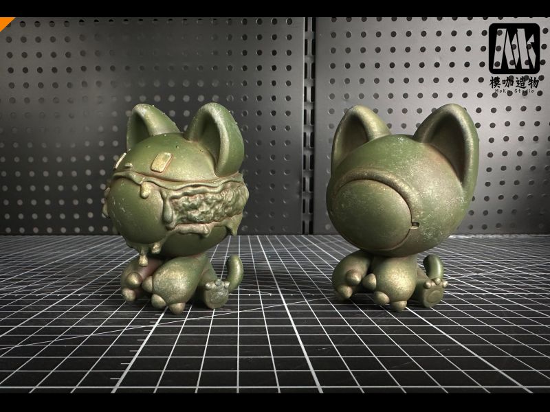 ﹝預購﹞GK 模咖造物﹝原創﹞掌心玩物系列 青銅喵 