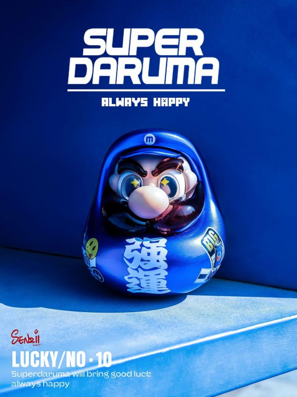 ﹝預購﹞GK  SENZII千紙×超級達摩SuperDaruma﹝超級達摩﹞強運 