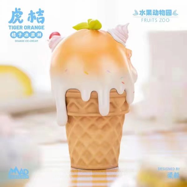 ﹝預購﹞PVC  MADology﹝原創﹞正版授權 虎桔-桔子冰淇淋 