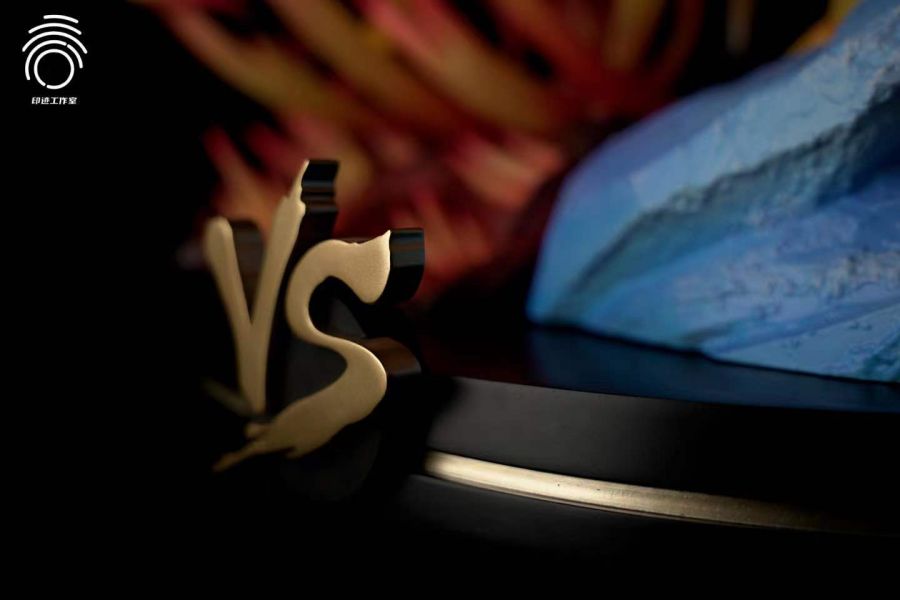 ﹝預購﹞GK  印跡﹝七龍珠﹞埼玉vs悟空 