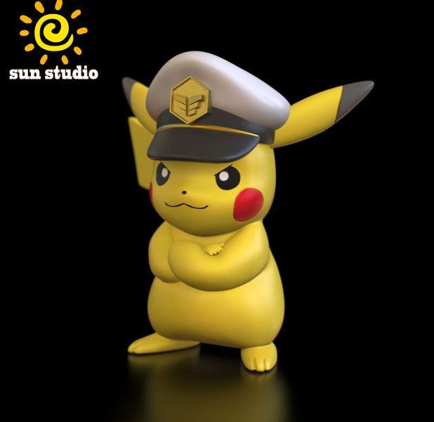 ﹝代購﹞GK  Sun﹝精靈寶可夢﹞船長皮卡丘 傲嬌皮卡丘 