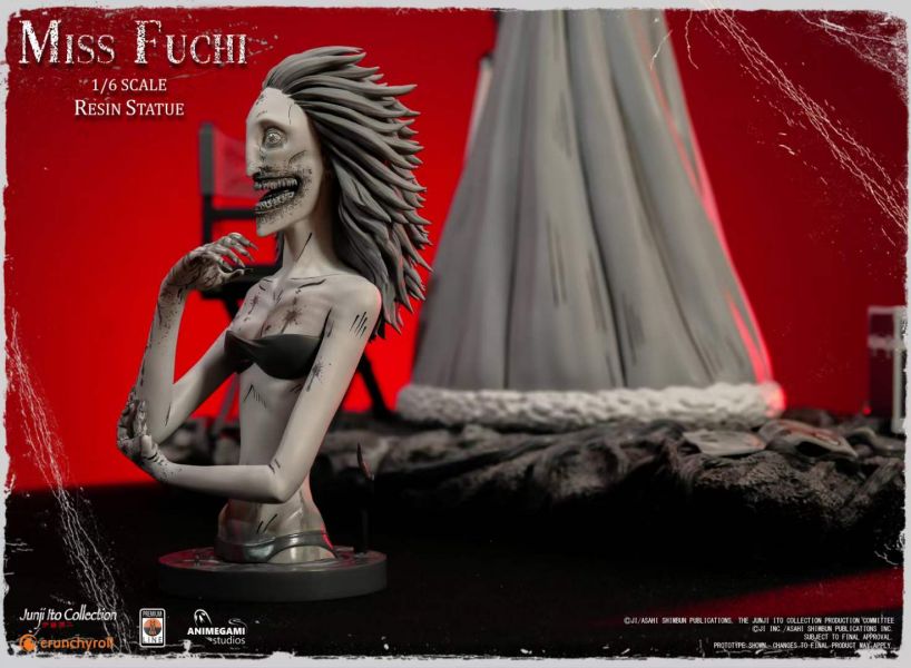 ﹝預購﹞GK   Animegami ﹝伊藤潤二﹞伊藤潤二 正版授權 淵小姐 1/6 雕像 