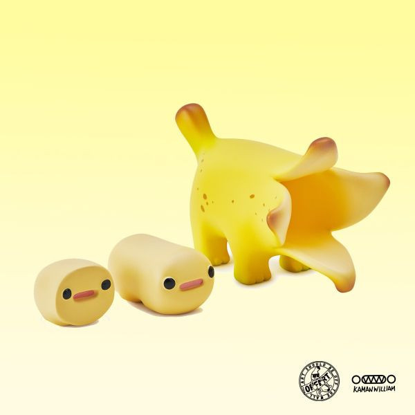 ﹝在台現貨﹞PVC  OFF ART﹝原創﹞Bananaers Dog 小蕉狗 