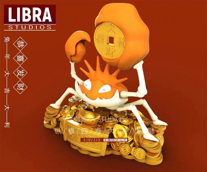 ﹝代購﹞GK  LIBRA﹝精靈寶可夢﹞寶可夢納福擺件系列第五款·富“閘”天下 