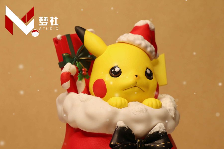 ﹝預購﹞GK  夢社﹝精靈寶可夢﹞聖誕節限定小萌物 麻袋皮卡丘  聖誕鞋傑尼龜 