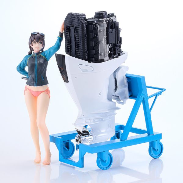 ﹝預購﹞1/20 PLAMAX MF-97 minimum factory Minori with Honda 船外機 BF350 Grand Prix White 