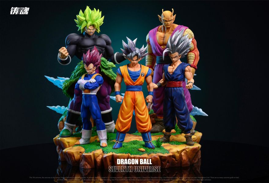 ﹝代購﹞GK   鑄魂﹝七龍珠﹞第七宇宙 超戰士 （悟空、貝吉塔、悟飯、比克、布羅利） 