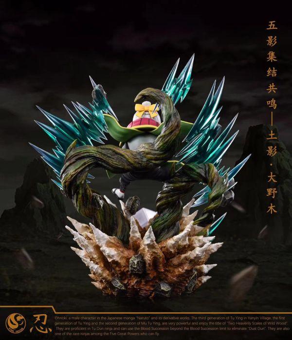 ﹝代購﹞GK  ST定製﹝火影忍者﹞wcf五影對戰宇智波斑共鳴系列—003 土影-大野木 