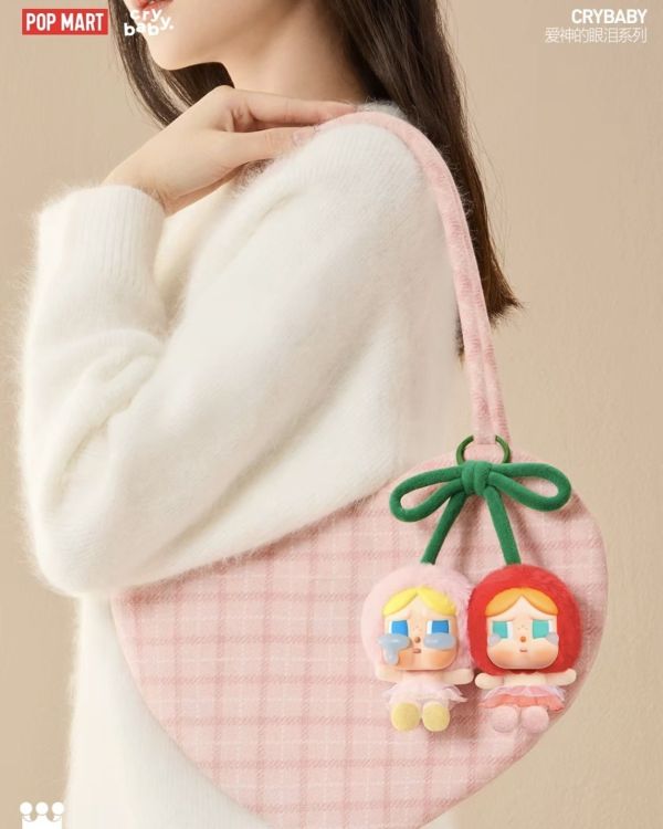 ﹝現貨﹞泡泡瑪特 CRYBABY 愛神的眼淚 哭娃 櫻桃吊卡 
