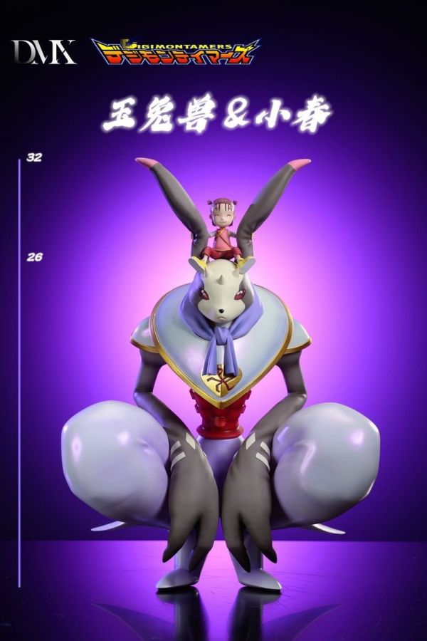 ﹝代購﹞GK  DMX﹝精靈寶可夢﹞數碼寶貝三代 玉兔獸&小春 