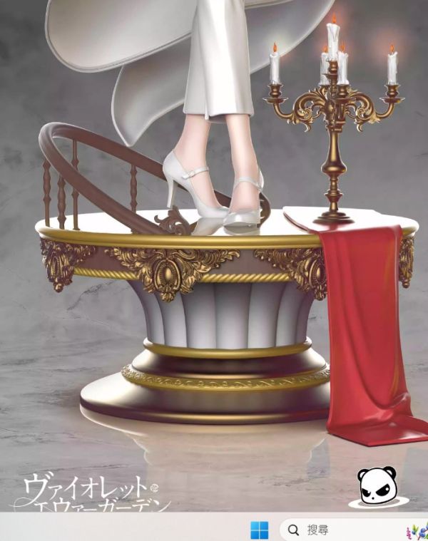 ﹝代購﹞GK  Panda﹝紫羅蘭永恆花園 ﹞1/6少女系列第三彈_禮服_薇爾莉特 