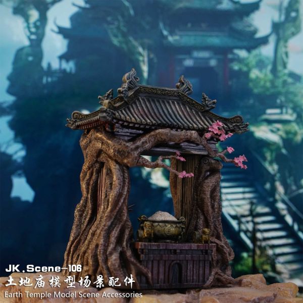 ﹝預購﹞GK JacksDo﹝黑神話﹞土地廟模型場景配件 