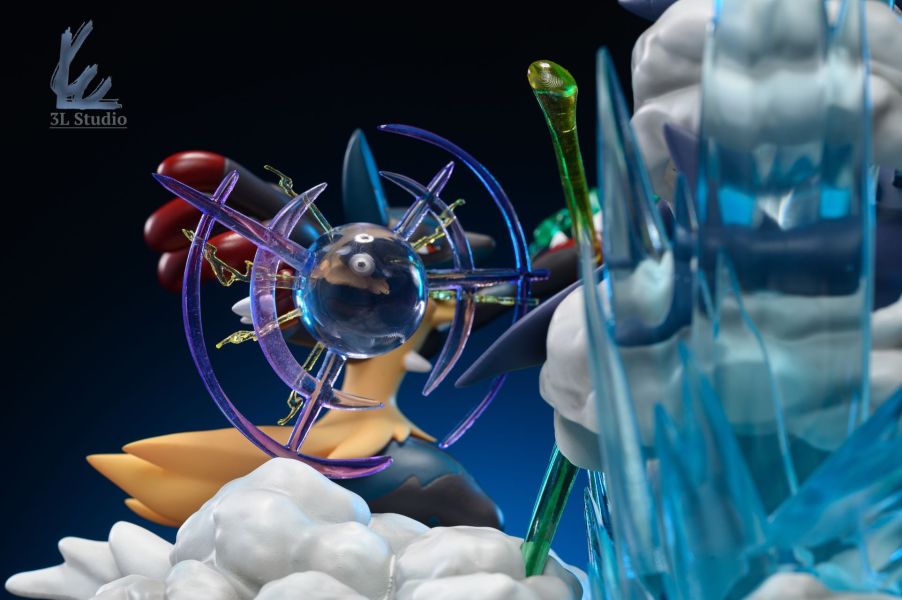 ﹝代購﹞GK  3L﹝精靈寶可夢﹞Mega路卡利歐VS烈咬陸鯊 對戰系列第二彈 