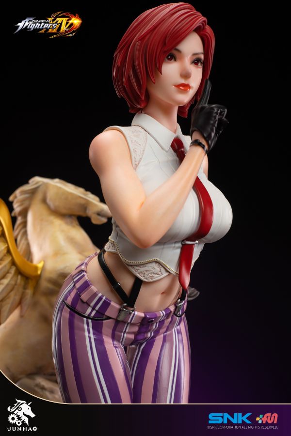 ﹝代購﹞GK  SNK﹝拳皇XIV ﹞正版授權 溫妮莎 1/4比例雕像 