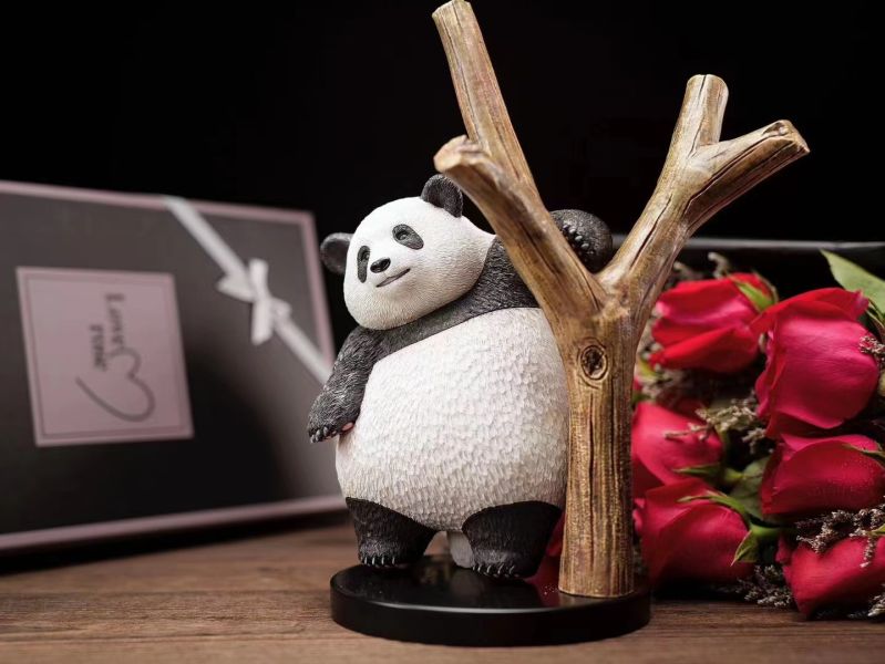 ﹝代購﹞GK 博‮志物‬﹝原創﹞2024限‮版定‬熊貓‮姿站‬公仔 