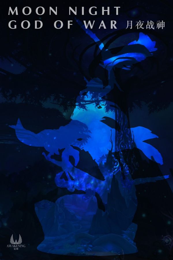 ﹝預購﹞GK   AWAKENING覺醒﹝原創﹞MOON NIGHT GOD OF WAR月夜戰神 