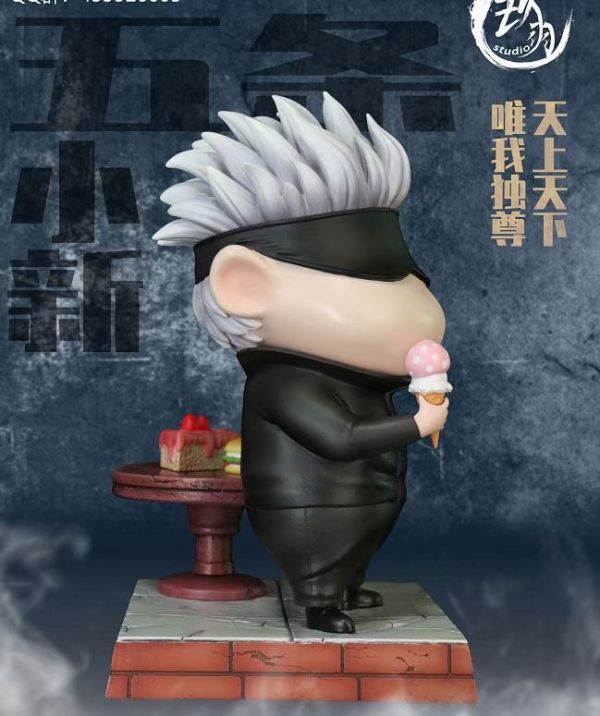﹝預購﹞GK    玖羽﹝咒術迴戰&蠟筆小新﹞天上天下唯我獨尊-五条小新 