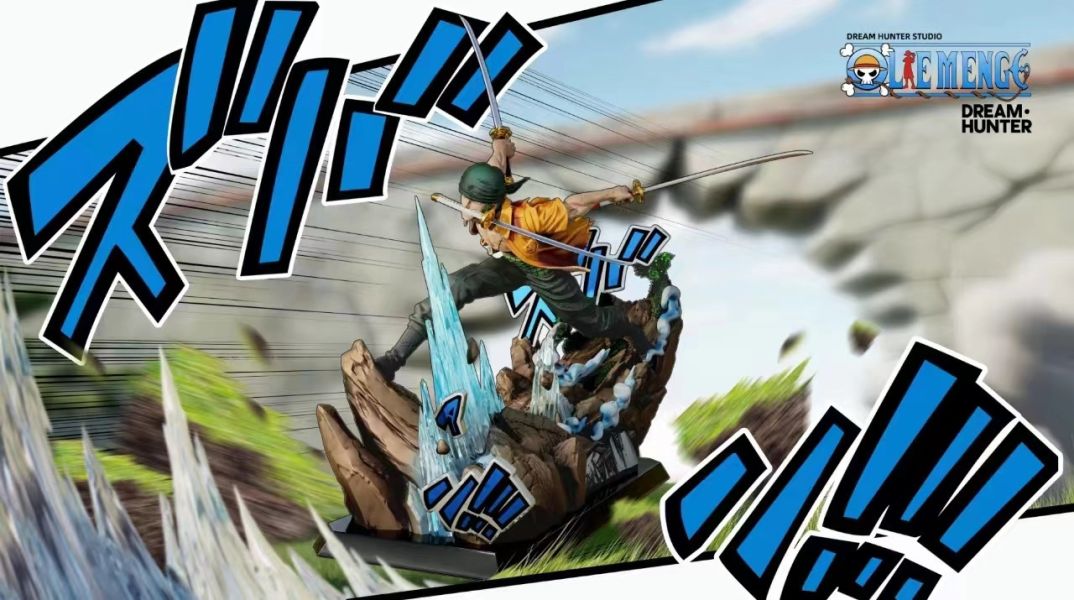 ﹝預購﹞GK 獵夢﹝海賊王﹞死鬥系列002 -羅羅諾亞·索隆/003 -山治 