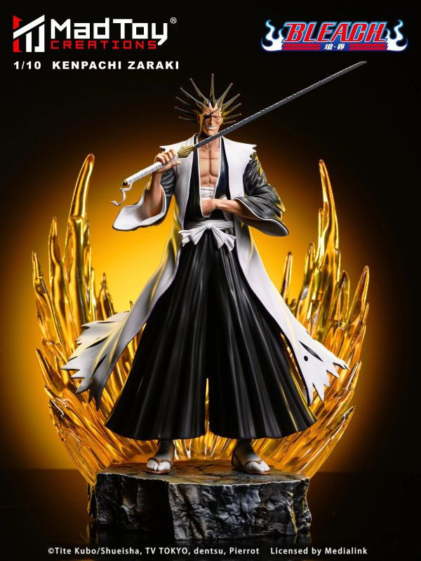 ﹝補款﹞GK  MadToy Creations ﹝死神﹞正版授權 1/10比例系列雕像–更木劍八 