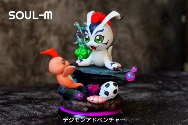 ﹝預購﹞GK   SOUL-M﹝數碼寶貝﹞數碼寶貝成長期進化小雕像第五彈(哥瑪獸) 