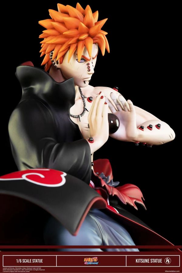 ﹝預購﹞GK   妖狐社﹝火影忍者﹞正版授權 佩恩 地爆天星 VS 鳴人九尾 1/6 雕像 