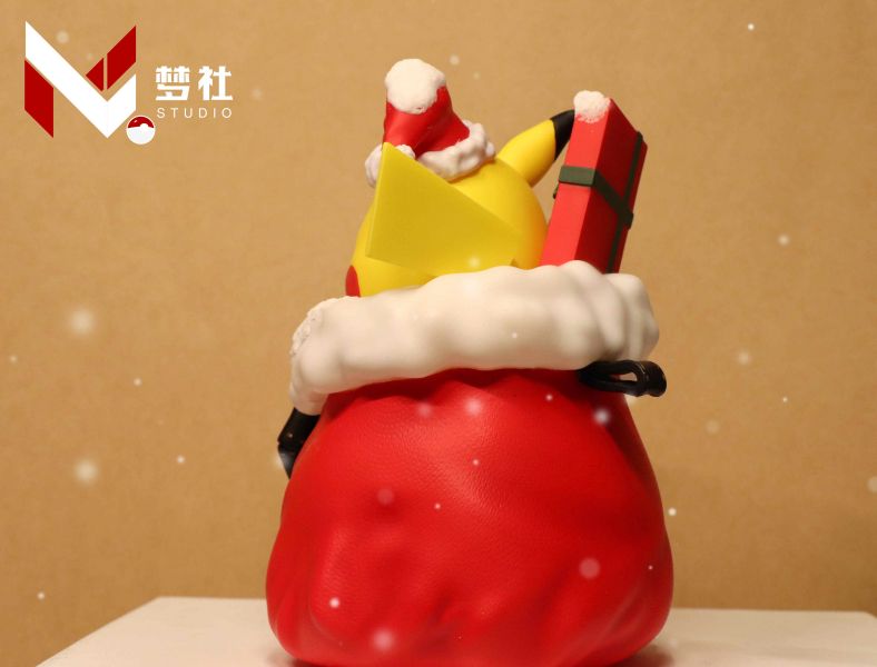 ﹝預購﹞GK  夢社﹝精靈寶可夢﹞聖誕節限定小萌物 麻袋皮卡丘  聖誕鞋傑尼龜 