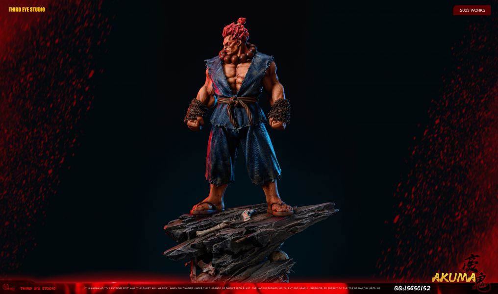 ﹝代購﹞GK Third Eye 第三隻眼﹝街頭霸王﹞豪鬼Akuma 