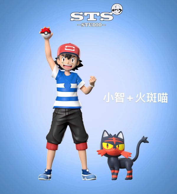 ﹝代購﹞GK  STS﹝精靈寶可夢﹞寶可夢人物系列 寶可夢日月主角團 