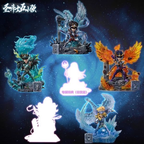 ﹝在台現貨﹞GK   G5﹝聖鬥士星矢﹞聖鬥士紫龍&冰河 