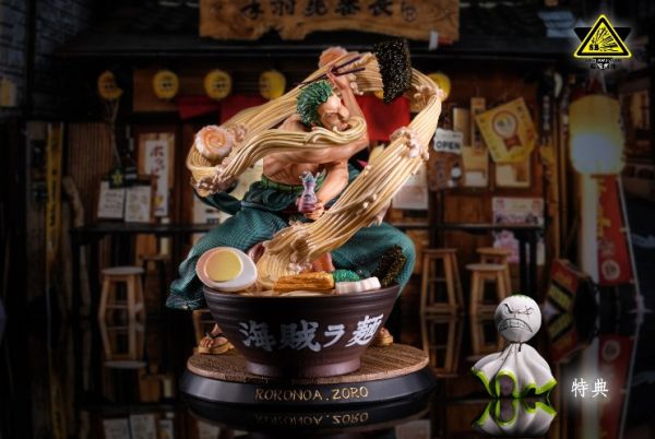 ﹝預購﹞GK  SuperBomb﹝海賊王﹞草帽團日常系列第一款 吃面索隆 