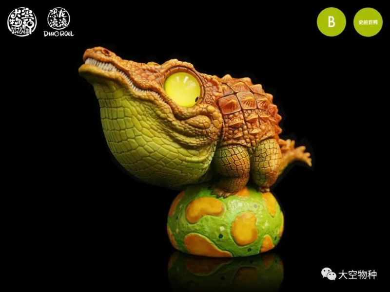 ﹝代購﹞GK  大空物種﹝原創﹞棘腔鱷（鳄胖） 